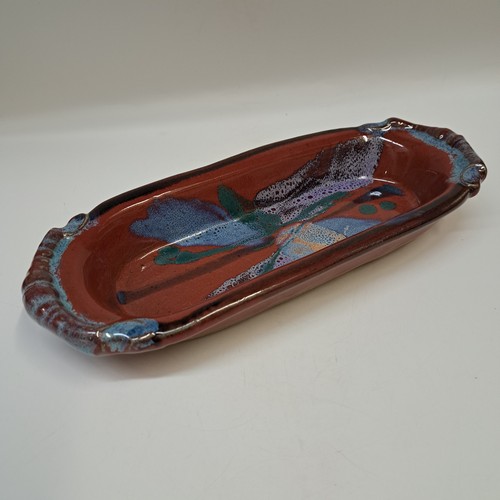 #250295 Cheese/Cracker Dish $12 at Hunter Wolff Gallery
